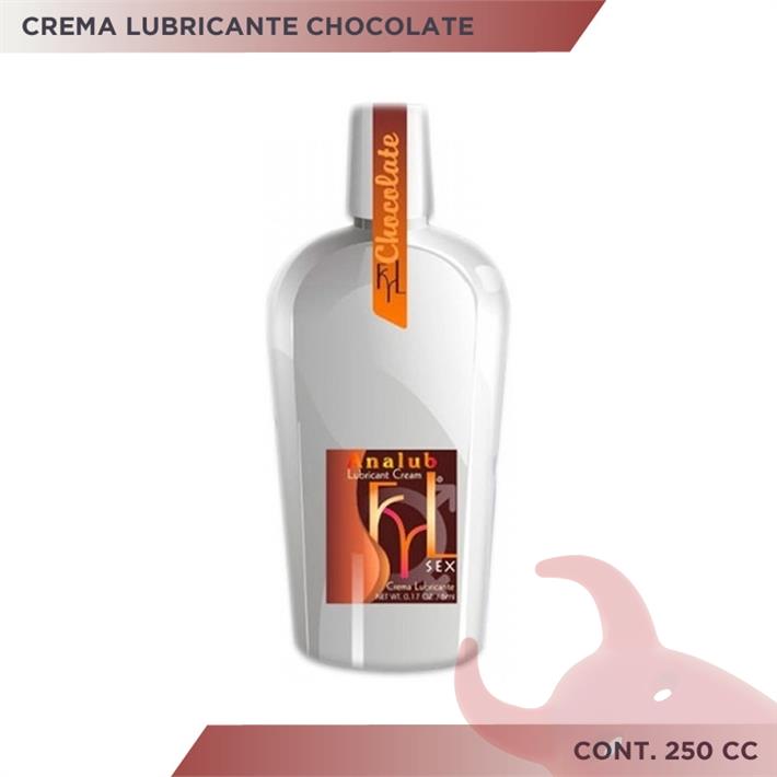  Crema lubricante chocolate 250 cc 